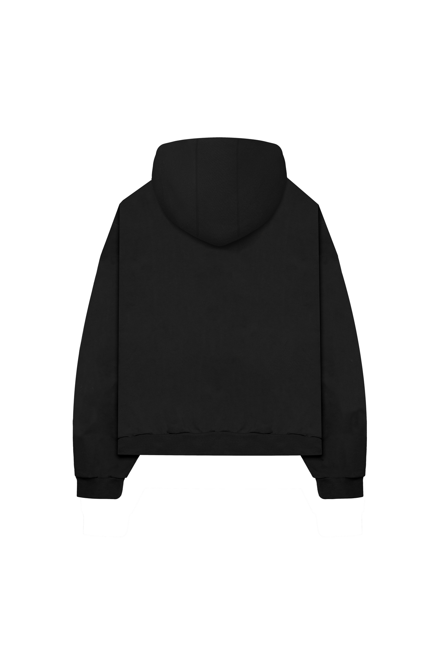 Oversized Nickname Hoodie - BLACK